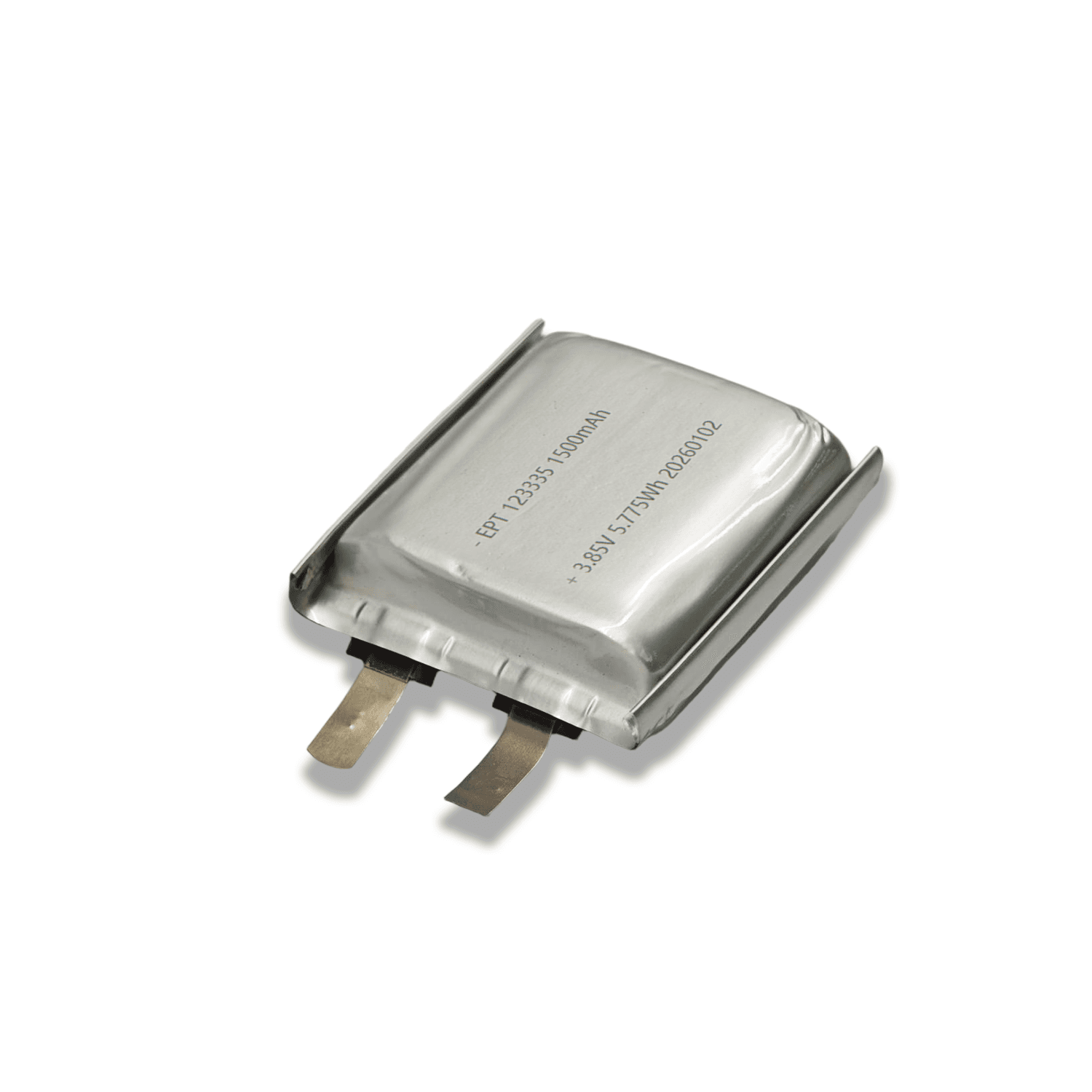 123335-1500mAh-3.7V 智能陪伴玩具可充电聚合物锂电池